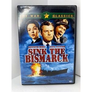 Sink the Bismarck (DVD, 2003, Fox War Classics).